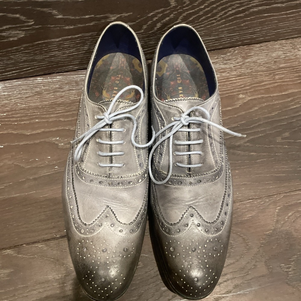 Ted Baker Grey Oxfords